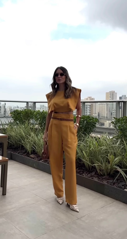 Calça Alfaiataria com pregas