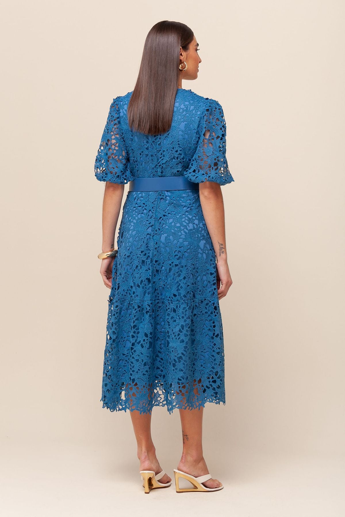 Vestido Guipir Manga