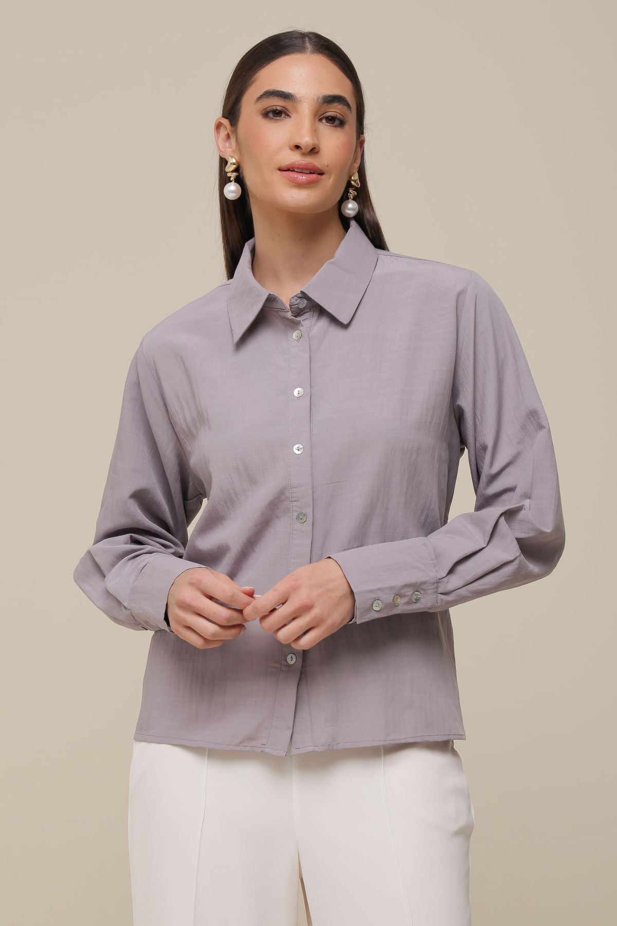 Camisa social torção