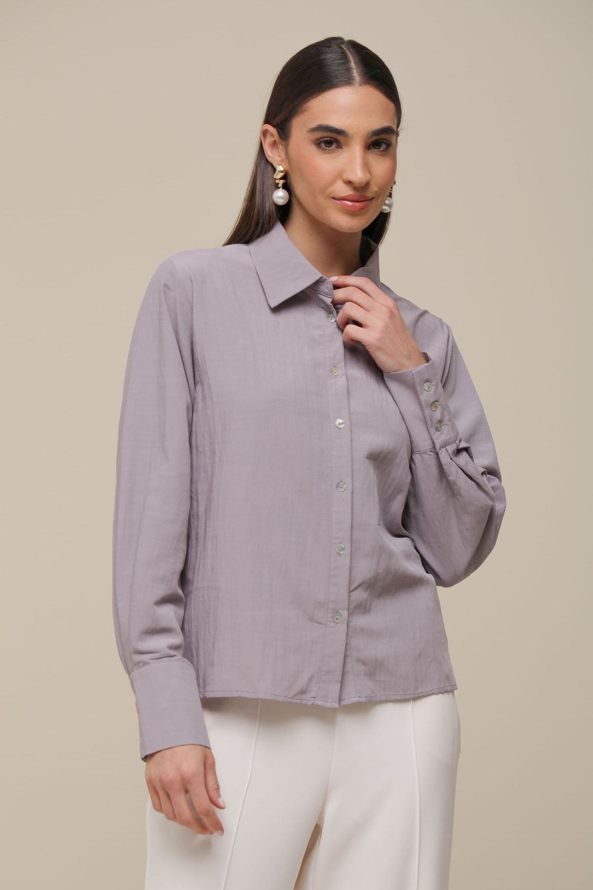 Camisa social torção