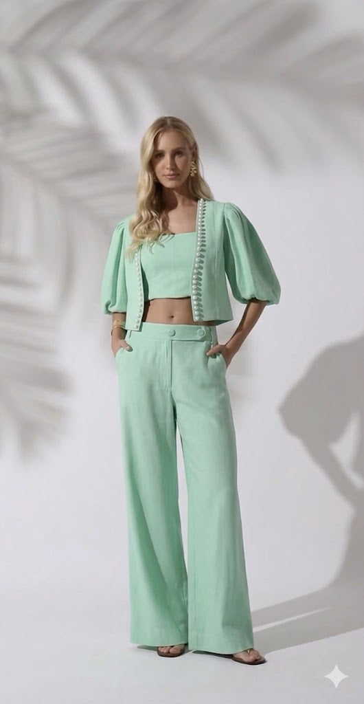 Cropped alfaiataria