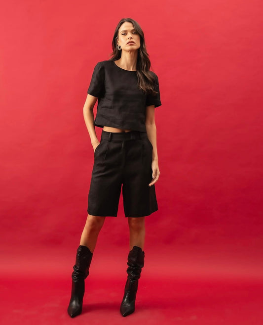 Blusa Lina de Linho