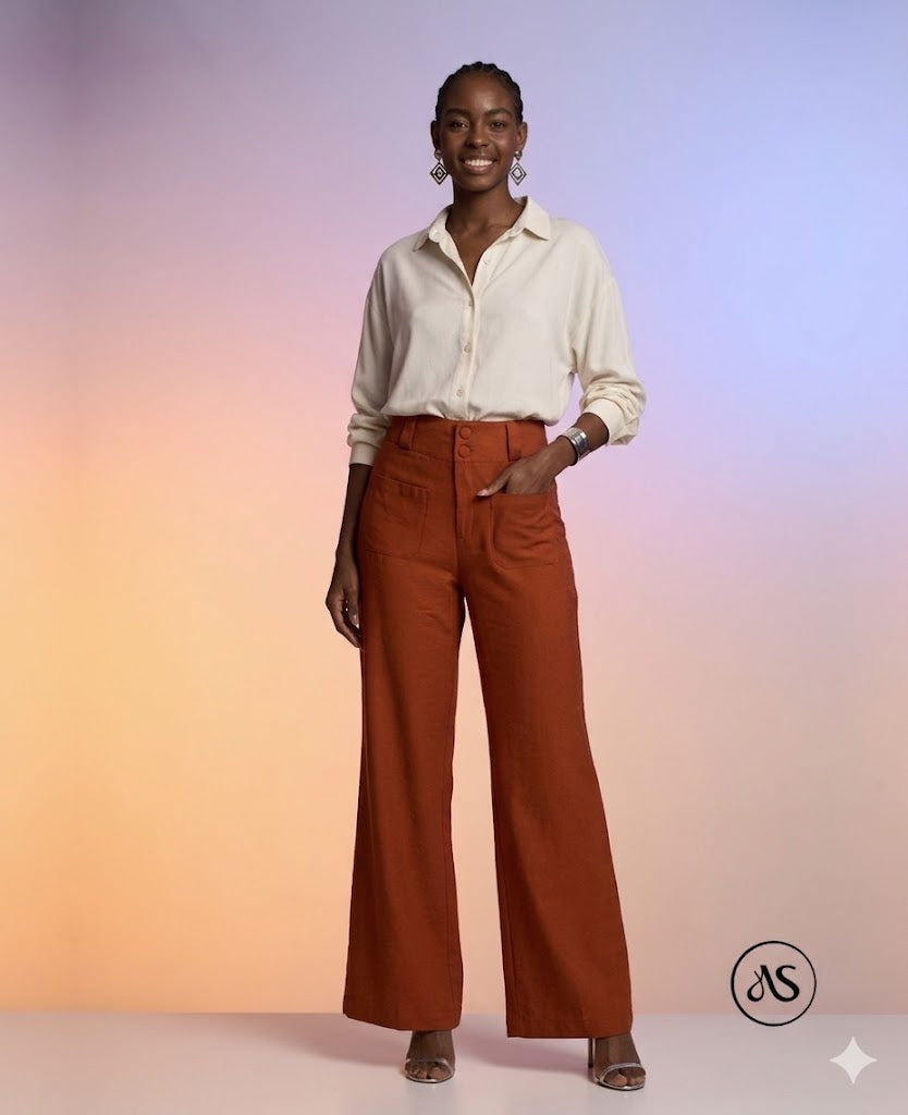 Calça Semi Flare