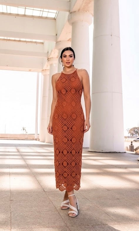 Vestido Mídi Cava