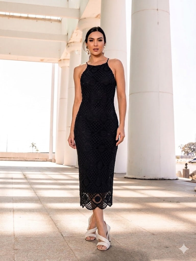 Vestido Mídi Cava