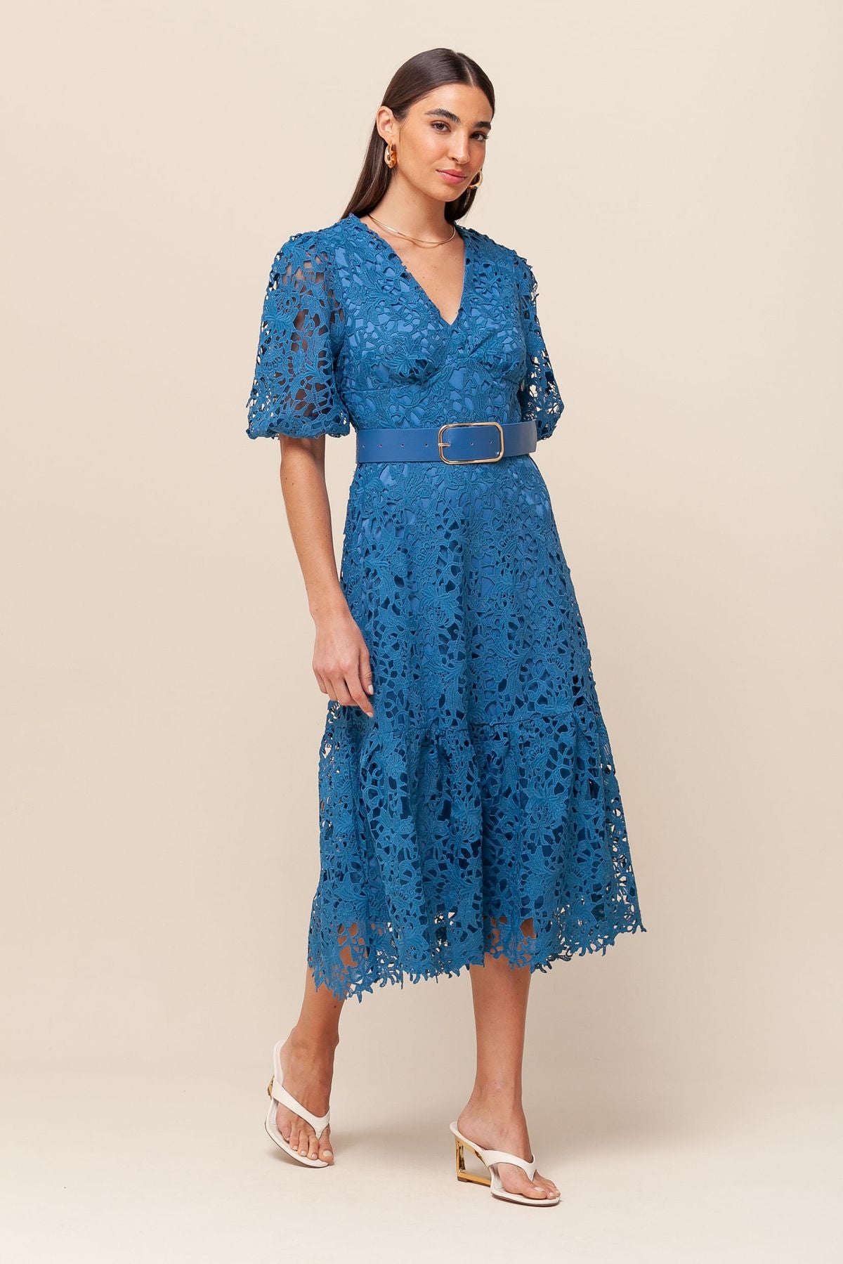 Vestido Guipir Manga