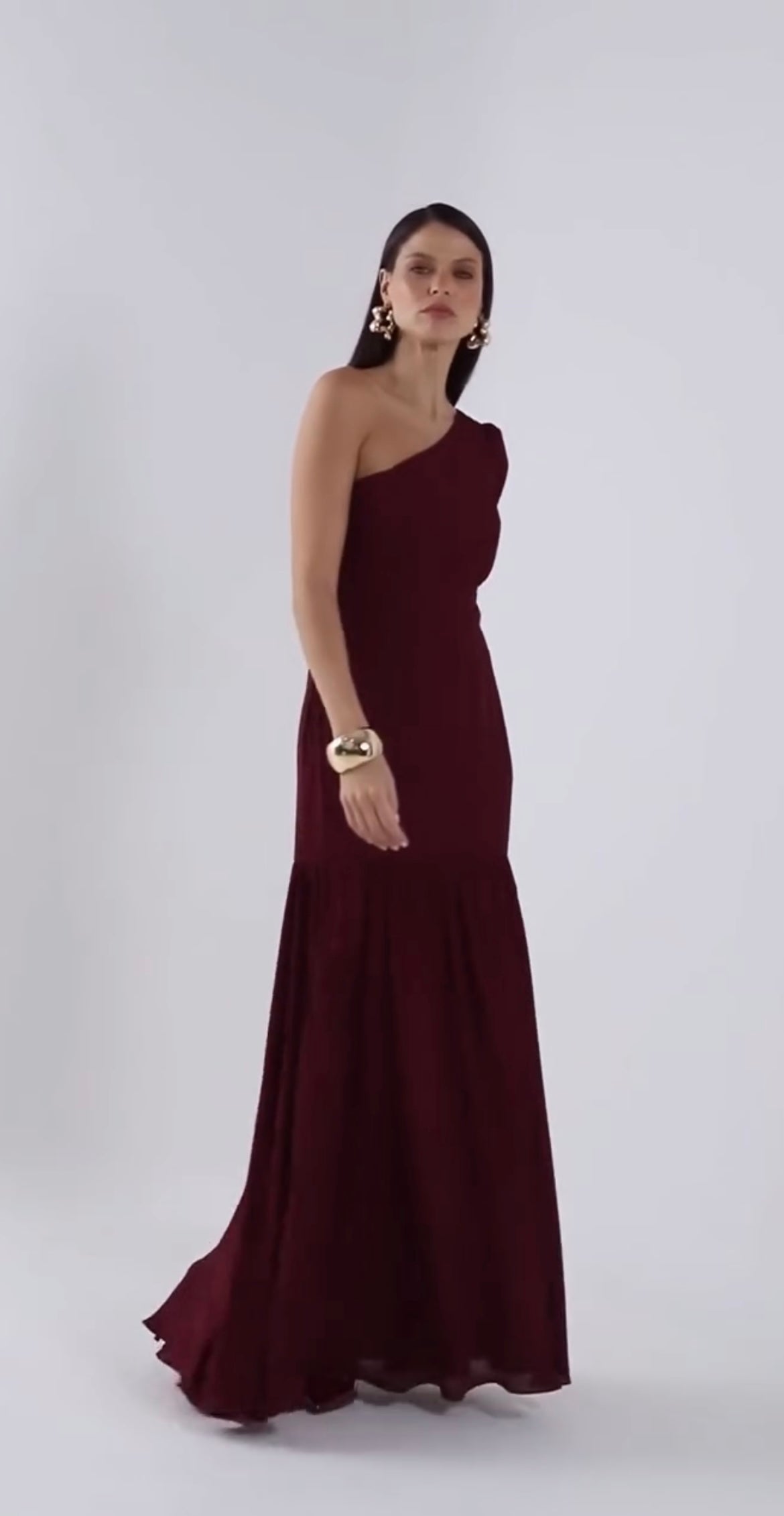 Vestido um ombro só