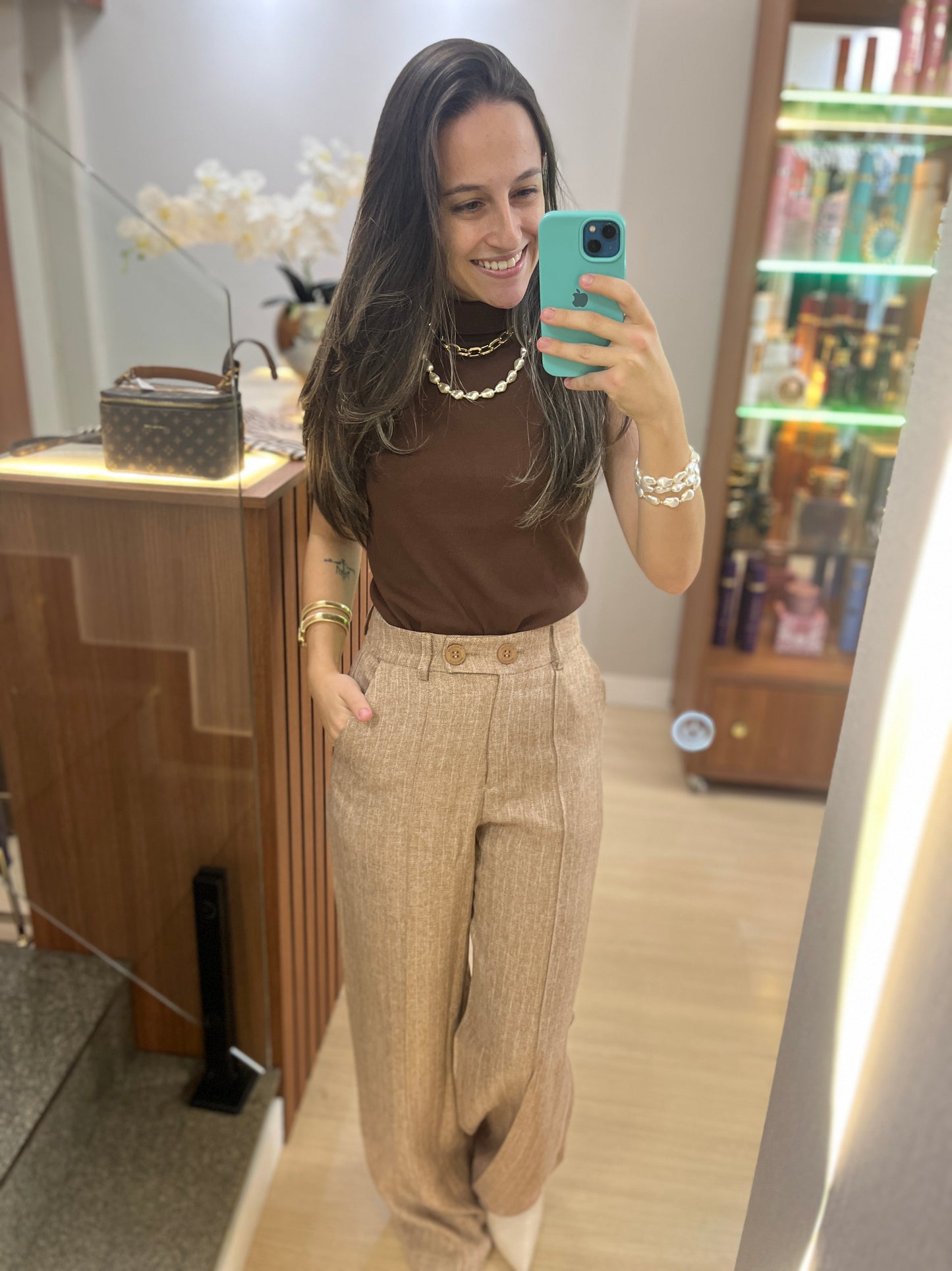 Calça de Linha