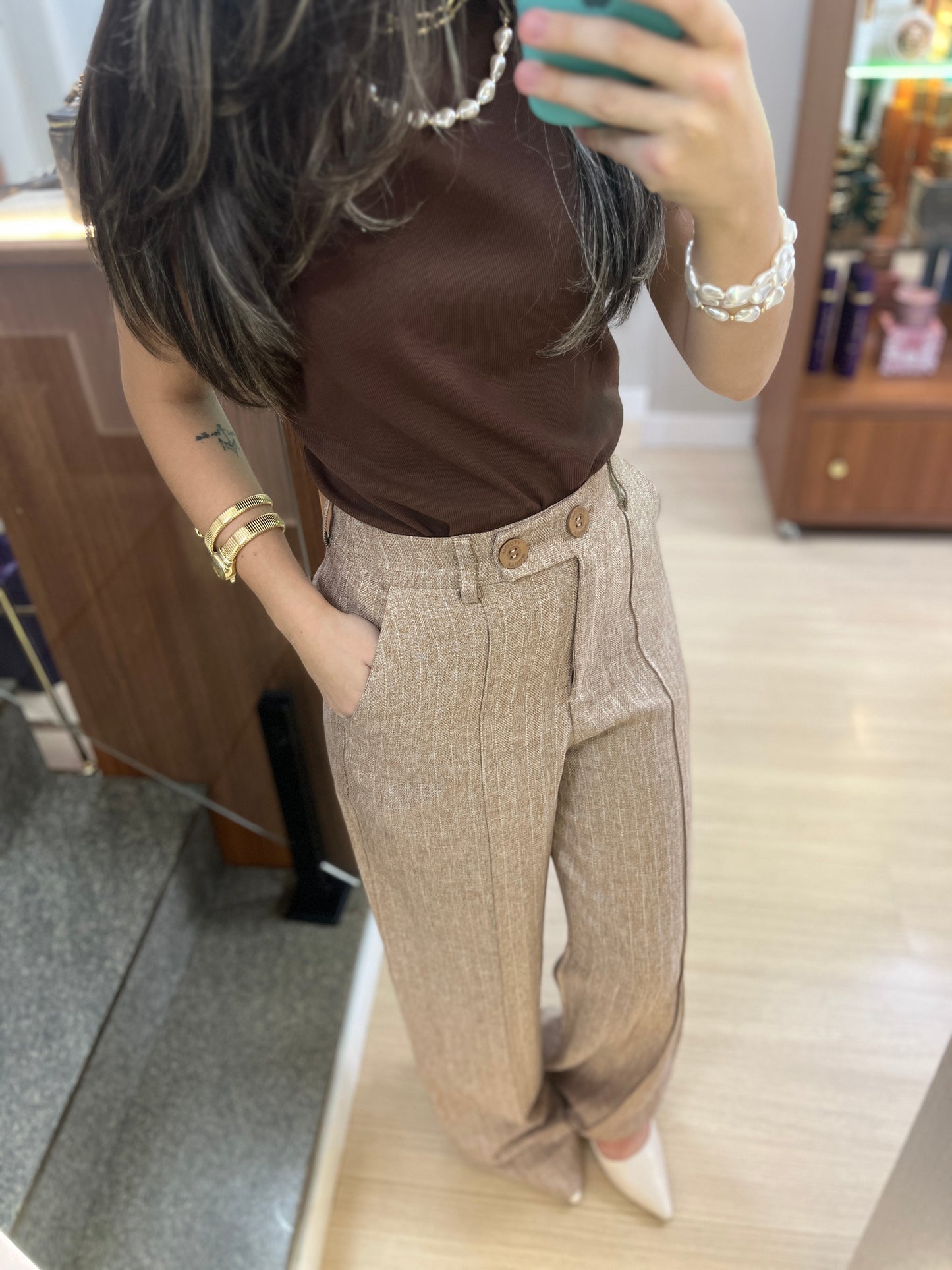 Calça de Linha