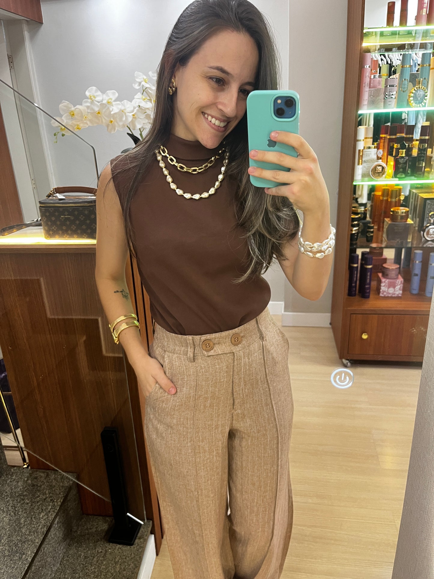 Calça de Linha