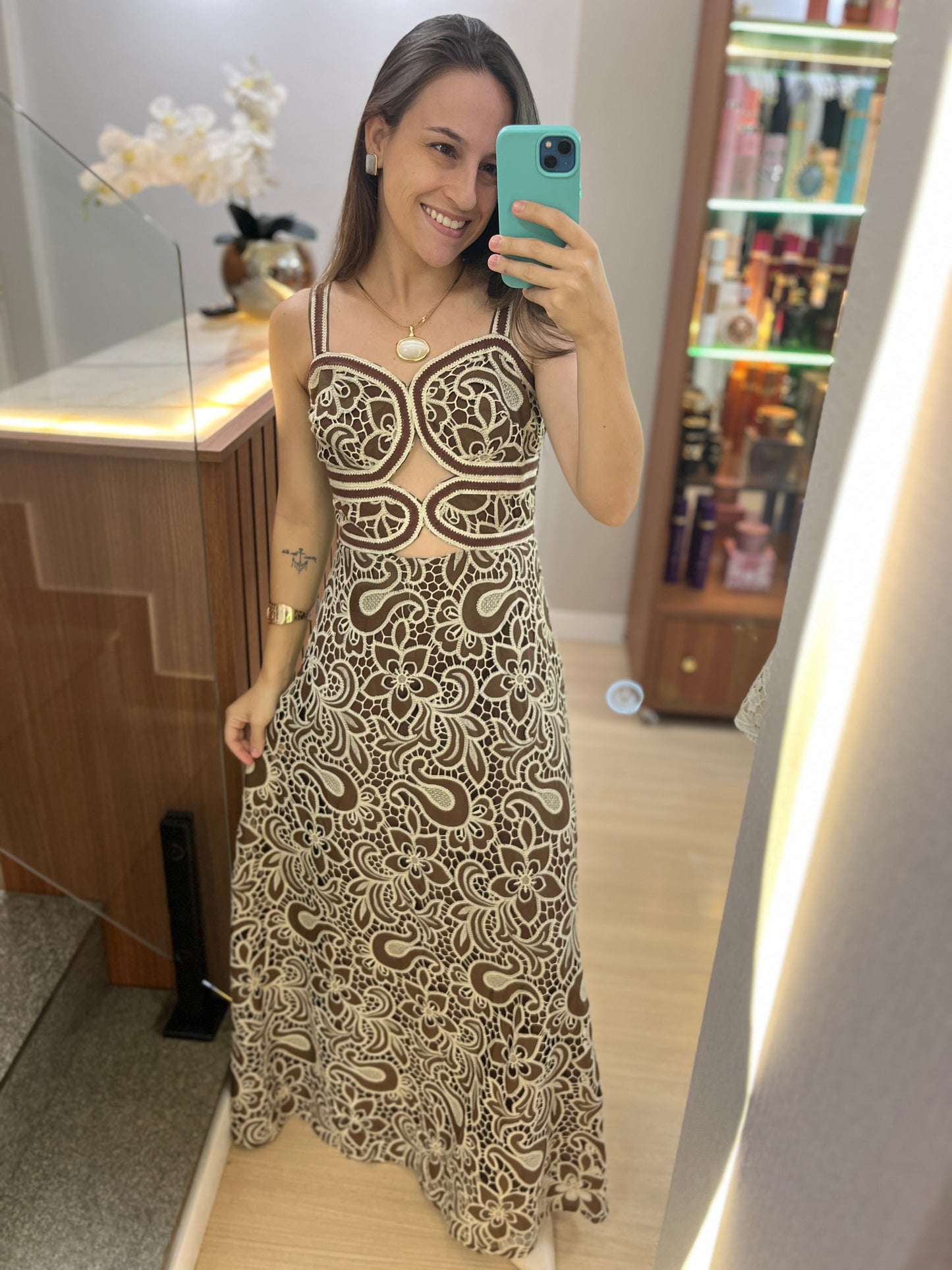 Vestido Renda Guipir